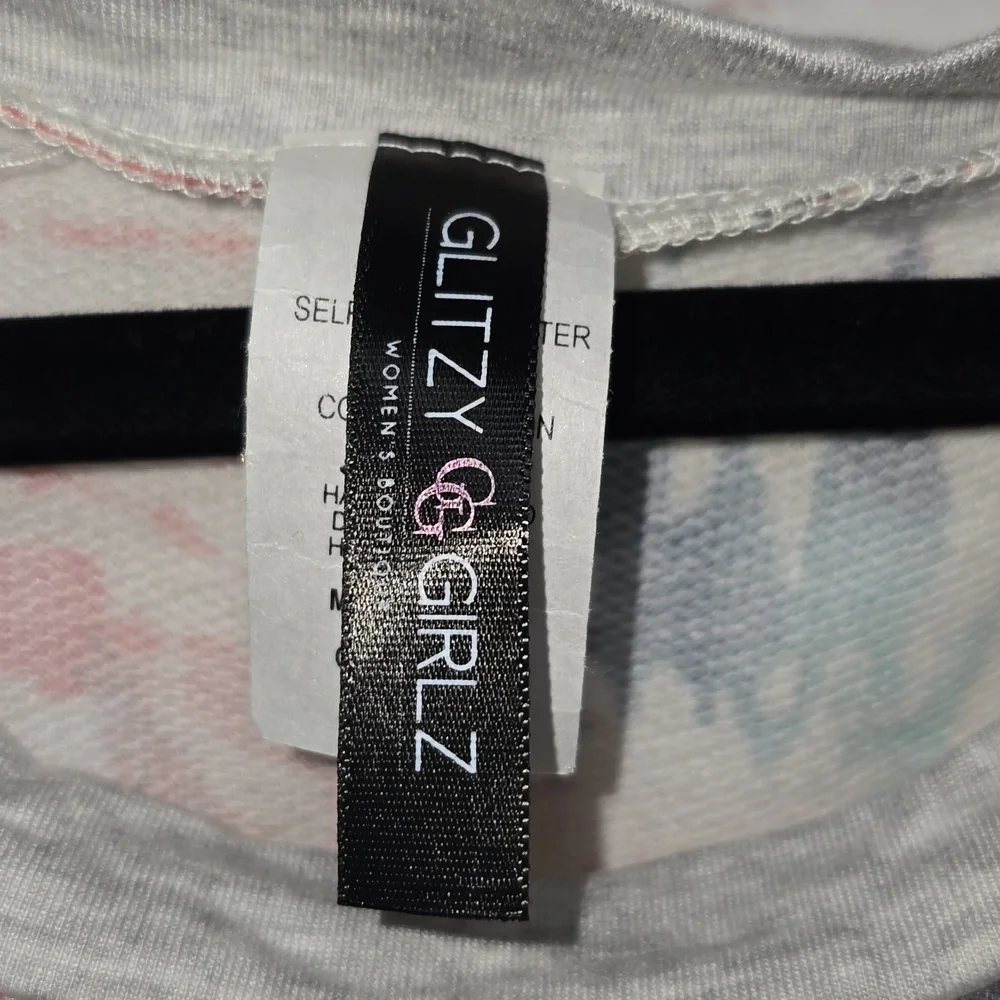 Glitzy Girlz Vibrant Tie-Dye Tank Top Womens Size 4x - Picture 5 of 9